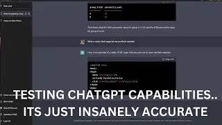 How to use OpenAI's chatgpt & its Insanely accurate response!