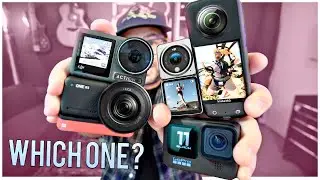 GoPro, DJI or Insta360... which Action Camera to choose?