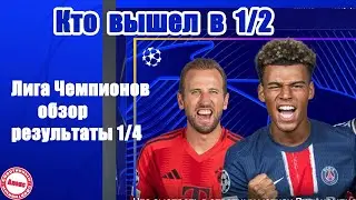 Лига Чемпионов. Кто сыграет в ½? Результаты. Расписание.