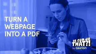 How to save a website as a PDF on iPhone | It Can Do That?!