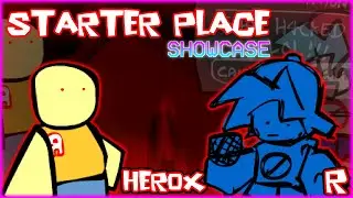 Starter Place (Herox's Playable Version Mod) Showcase (Full Combo + Death Scene) | FNF Mod