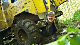 Буханка сломалась на бездорожье. Остались в лесу!