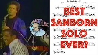 Is this the best David Sanborn solo ever?