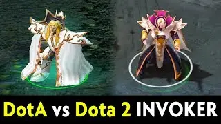 DotA vs Dota 2 — INVOKER