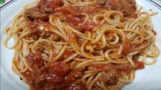 Spaghetti with Meat Sauce Recipe