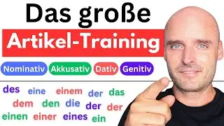 🛑 Das große Artikel-Training | 90% fallen hier durch 🛑