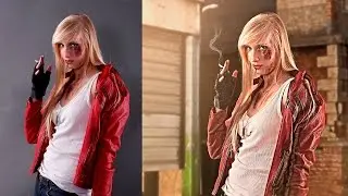 'Fighter' Photo Manipulation | Hard Light Effect | Photoshop Tutorial
