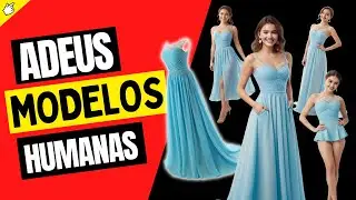 💃Moda do Futuro? IA cria MODELOS DIGITAIS para provar suas Roupas! #ia