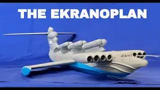 The Lun class Ekranoplan (1/144 Scale plastic model kit from Takom) complete build .