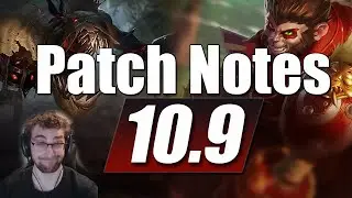 League of Legends 10.9 Patch Notes LoL Patch Rundown/Discussion