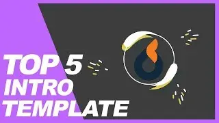 Top 5 Simple Logo Animation | Free After Effects Template #8