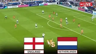 🔴LIVE : ENGLAND vs NETHERLANDS I UEFA EURO 2024 SEMI FINAL MATCH I eFOOTBALL PES 21 GAMEPLAY MATCH