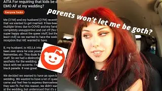 reacting to goth & emo AITA posts on reddit