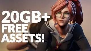 20GB+ FREE ASSETS & MORE! (October marketplace assets!)
