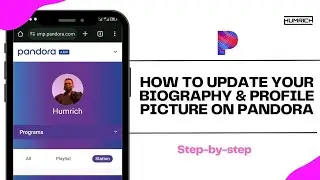 How To Update Your Artist Biography & Profile Picture On Pandora!