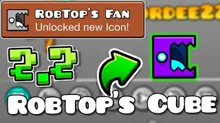 How To Get RobTop’s Icon EASY in GEOMETRY DASH 2.2