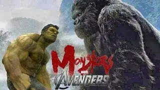МСТИТЕЛИ ПРОТИВ МОНСТРОВ | ЭПИК ТРЕЙЛЕР Кинг-Конг,Годзилла, Кайдзю