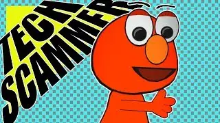 Elmo wants to Count how many Scammers there are (animated)