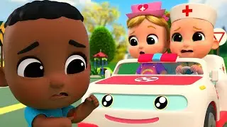 Wheels On The Ambulance | Kids Cartoons and Nursery Rhymes