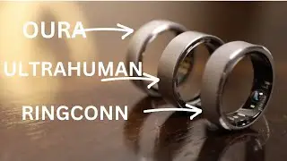 BEST SMART RING BATTLE | Ultrahuman Ring Air vs Oura Ring vs Ringconn