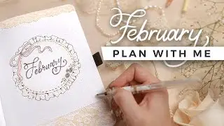 PLAN WITH ME | February 2023 Bullet Journal Setup