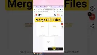 How To MERGE PDF Files (COMBINE)  #merge #pdf #combine