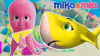 Baby Shark Lost His Fin | Baby Shark and friends + More Kids Songs and Nursery Rhymes