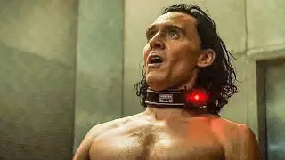 Loki Gets Naked Scene | Shirtless Loki | Loki Episode 1 Clip