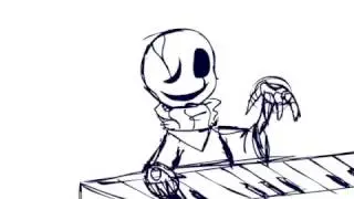 Gaster Takes Piano Lessons ANIMATION