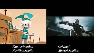 Original Iron Man vs Mlaatr Fan Animation Comparison