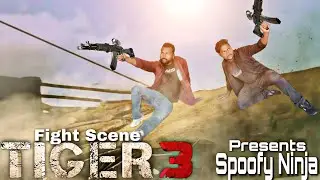 Tiger 3 Movie Spoof | Pathaan Movie | shah rukh khan entry in tiger 3 | tiger 3 | spoofy Ninja