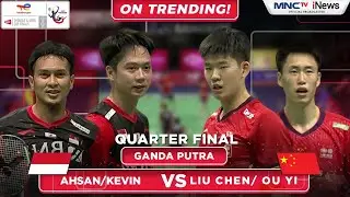 INA Vs CHI - Ganda Putra : AHSAN/KEVIN Vs LIU/OU | THOMAS CUP 2022
