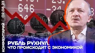 Рубль рухнул. Что происходит с экономикой | Сергей Алексашенко