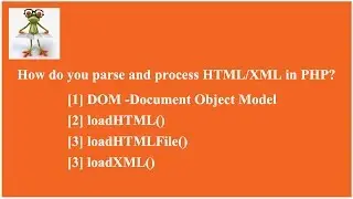 [SOLVED] How can we parse HTML or XML in PHP