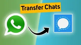 How to Transfer Chats From WhatsApp to Signal |  Tech #Shorts Ep 3