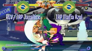 FT5 @sfa2u: REV/TAP JapaNice (BR) vs TAP Mafia Azul (BR) [SF Alpha 2 sfa2 Fightcade] Oct 27