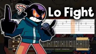 Friday Night Funkin' - Lo-Fight (VS Whitty) - Guitar tutorial (TAB)