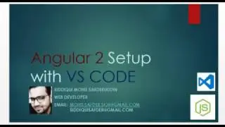 Angular 2 setup with VS CODE Editor