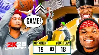 3v3 My Court Takeover w/ 6'6 Iso Build vs Wavy Mello & YoThatsEJ on NBA2K25!