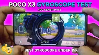 Poco x3 Pubg Gyroscope Test Full Review | poco x3 gyroscope test | poco x3 gyroscope