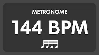 144 BPM - Metronome - 16th Notes