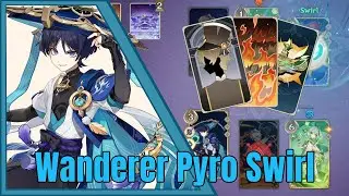 Generate Unlimited Dice and Damage with Wanderer! | Genshin TCG