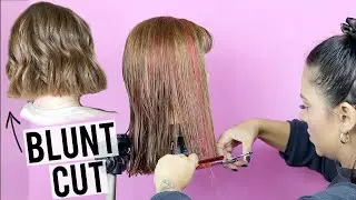 HOW TO DO A BLUNT HAIRCUT LIKE A PRO | BEGINNER FRIENDLY HAIRCUTTING TUTORIAL