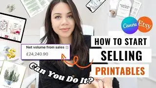 How To Start Selling PRINTABLES! (STOP listing on Etsy & Just Hoping To Make Sales 🤞)