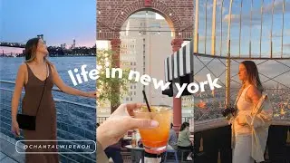 nyc vlog | summer rooftops, empire state at sunrise & sunday in brooklyn