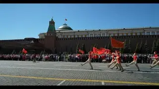 Торжественный прием в пионеры на Красной площади (19.05.2024)