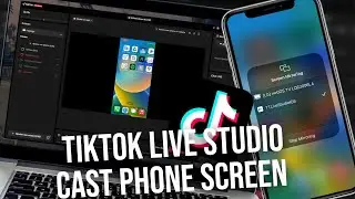 TikTok Live Studio cast phone screen - TikTok Live Studio cast ios - iPhone