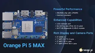 Orange Pi 5 Max Officially Launched ! ! Most Powerful Development Board with Superior Performance.