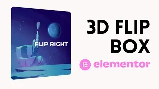 How to Add a 3D Flip Box in Elementor 2022 | WordPress Tutorial 2022
