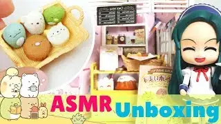 🎧ASMR Unboxing-Sumikko Gurashi Patisserie Re-Ment-Japanese Miniatures-Soft Speaking, Tingles